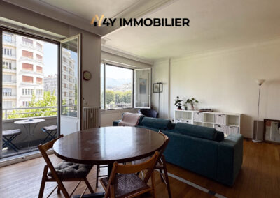 GRENOBLE- A LOUER T3 MEUBLE DE 77.08 M2