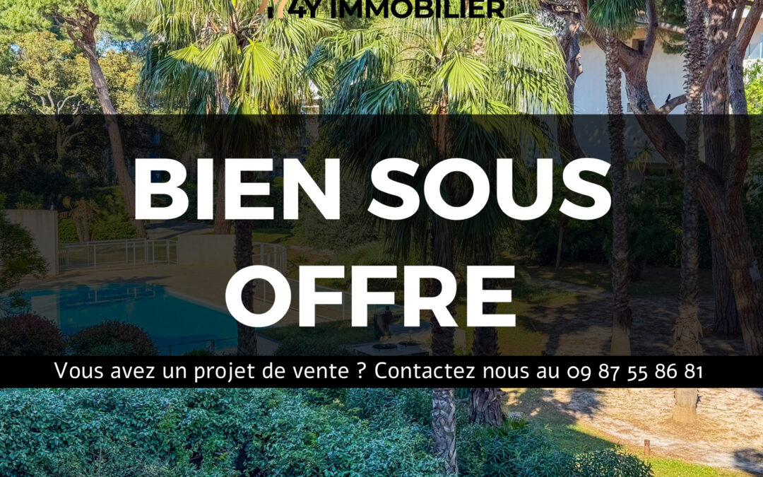 HYERES – Appartement T3 avec piscine et deux terrasses.