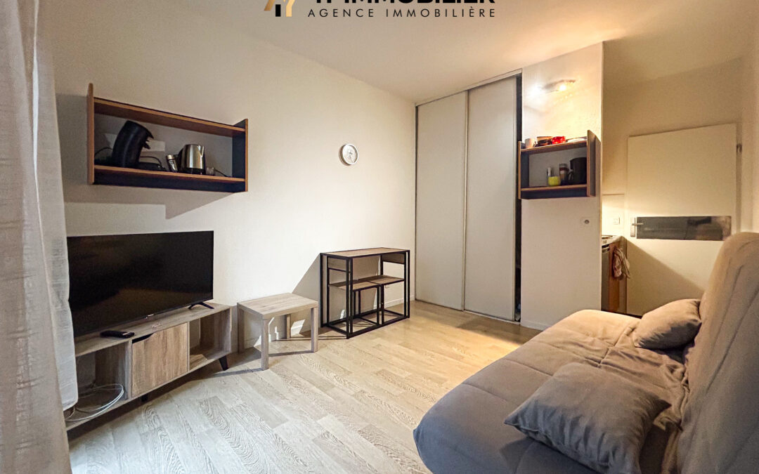 FONTAINE   Idéal Investisseur   Studio meublé 20 m2 avec balcon et parking
