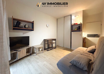 FONTAINE   Idéal Investisseur   Studio meublé 20 m2 avec balcon et parking