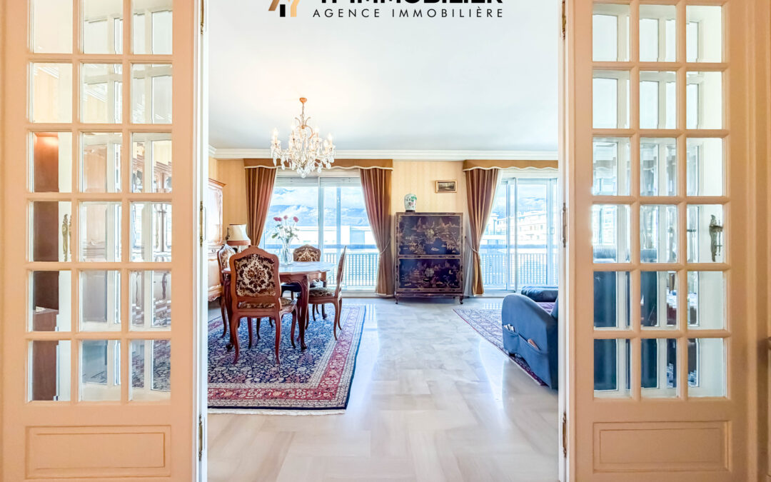 GRENOBLE – Appartement T4 de 123 m2 avec vue panoramique