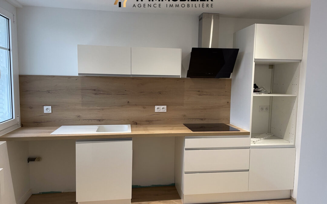 SEYSSINET-PARISET – A LOUER T3  DE 55.71 M2