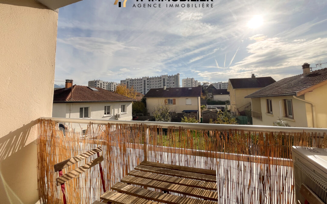 LE PONT-DE-CLAIX – Appartement type T3 avec balcon