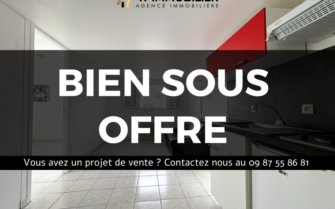 SAINT-MARTIN-D’HÈRES – T2 29 m2 – Idéal Investisseur
